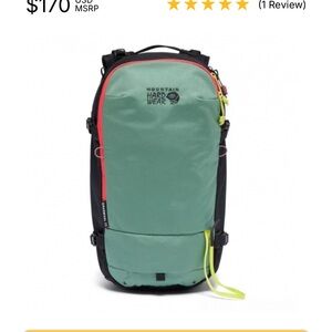 Mountain Hardwear Teal and Black Backpack